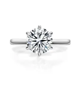 5ct Solitaire Diamond Ring